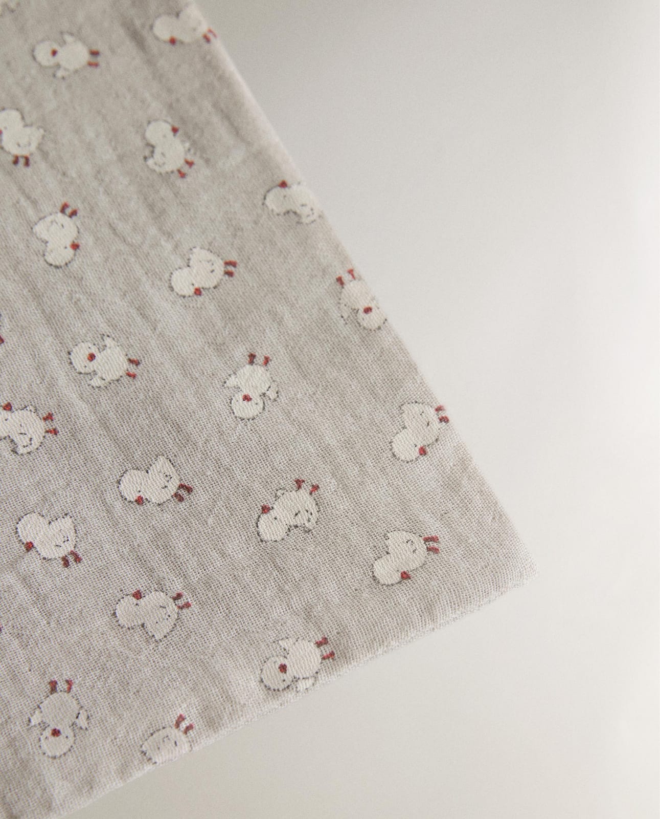 ZARA HOME ДЕТСКИЙ КОМПЛЕКТ ПОСТЕЛЬНОГО БЕЛЬЯ ИЗ ШИФОНА ракурс 2