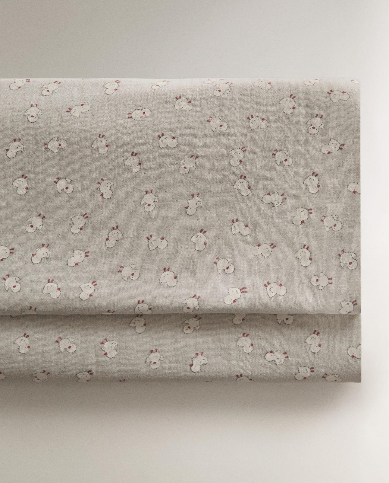 ZARA HOME ДЕТСКИЙ КОМПЛЕКТ ПОСТЕЛЬНОГО БЕЛЬЯ ИЗ ШИФОНА ракурс 6