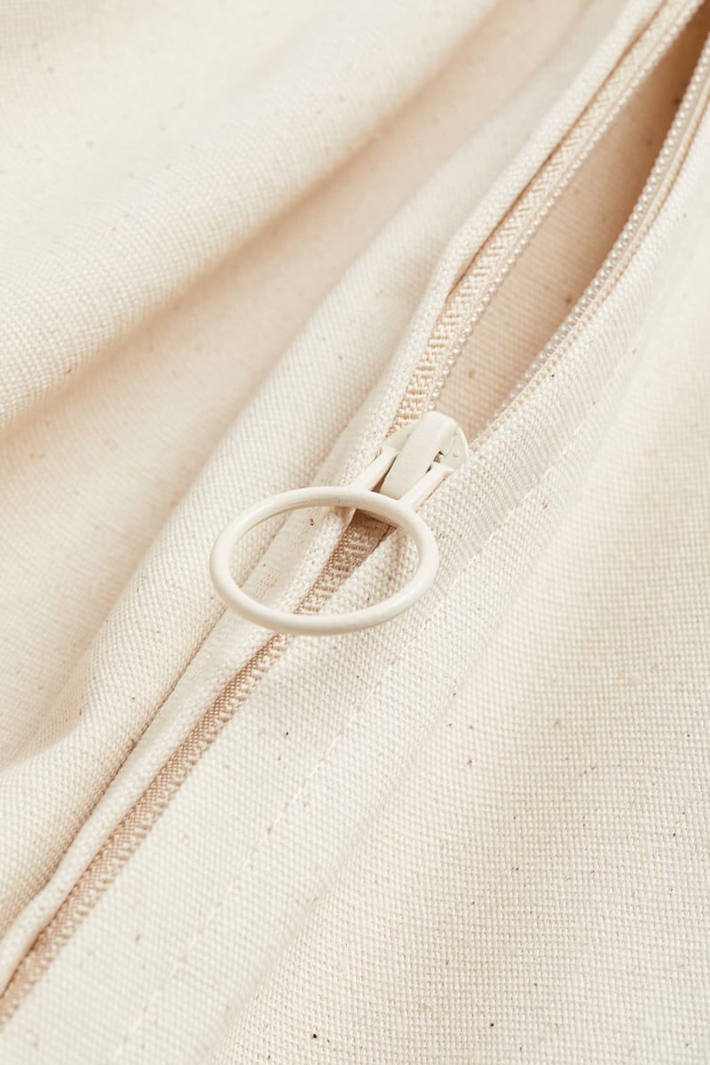 Хлопковый мешок для белья H&M цвет Сливочный 45х60 см