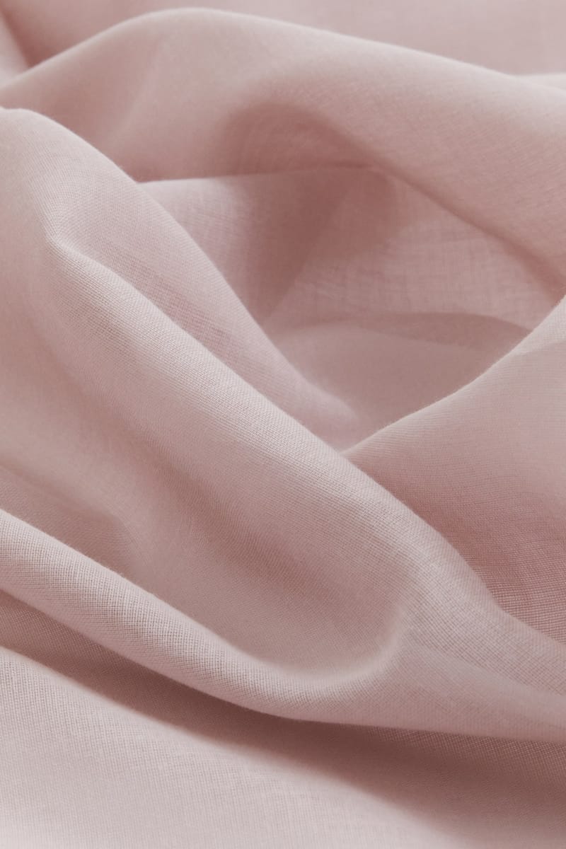 Широкая длинная штора 1 шт. H&M Цвет Пыльно-розовый 300X300 см ракурс 4