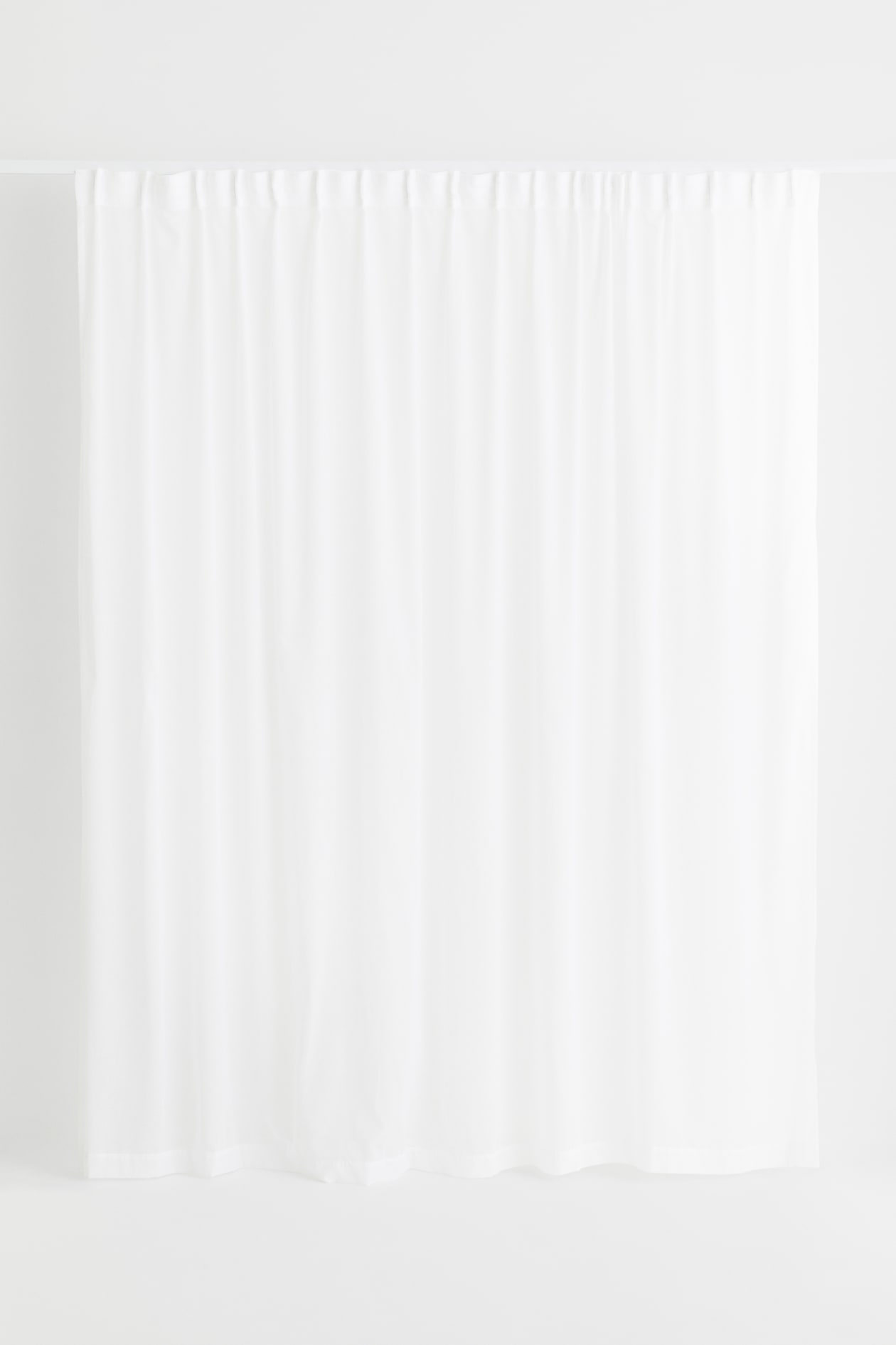 Широкая длинная штора 1 шт. H&M Цвет Белый 300X300 см ракурс 8