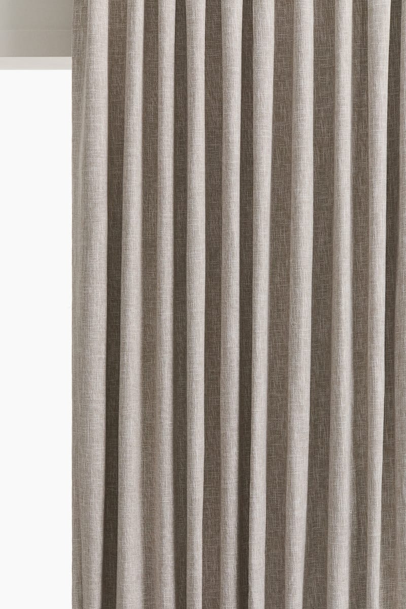 Длинная затемняющая штора, 2 шт. H&M цвет Светло-бежевый 140X300 см