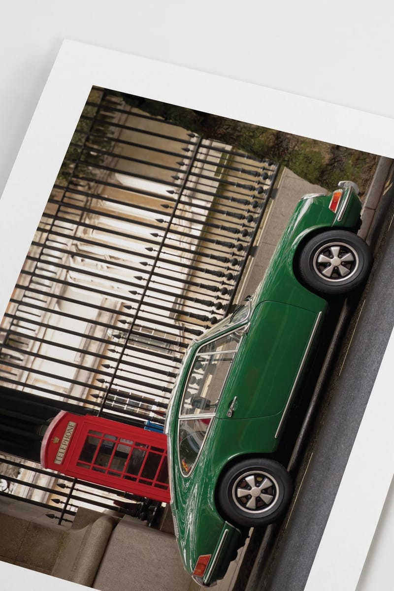 Плакат H&M Porsche In London 50х70 см 1320901001 ракурс 2