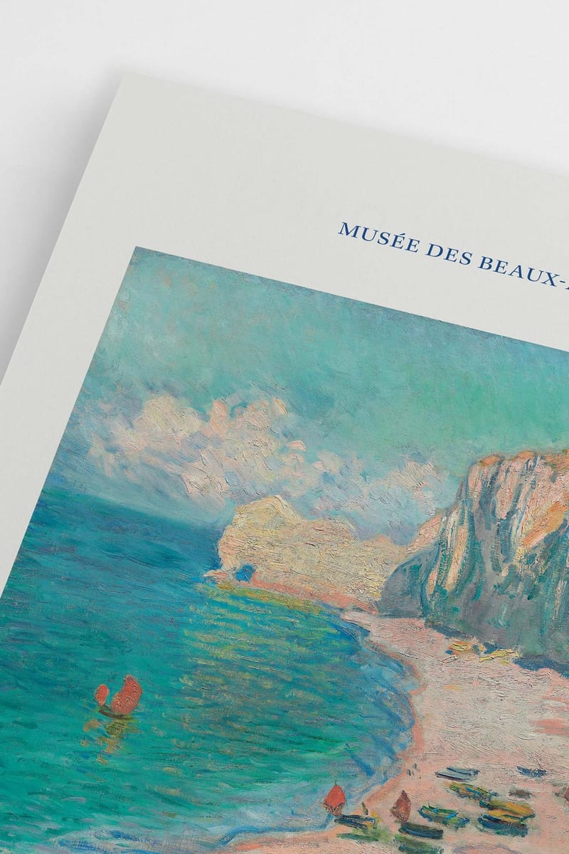 Плакат H&M 50х70 см The Beach By Claude Monet