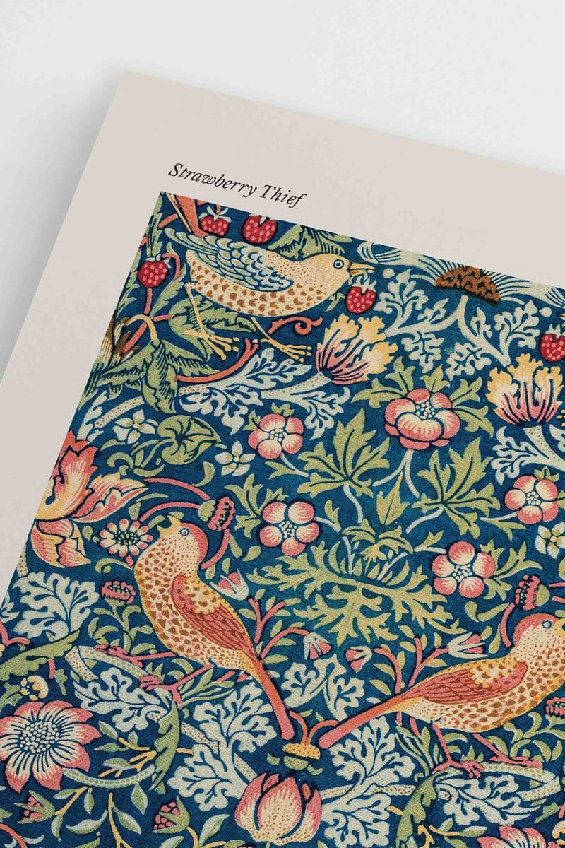 Плакат H&M 50х70 см Strawberry Thief By Morris