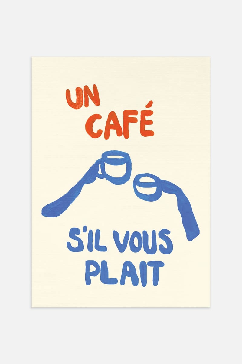 Плакат H&M 30х40 см Un Cafe ракурс 2