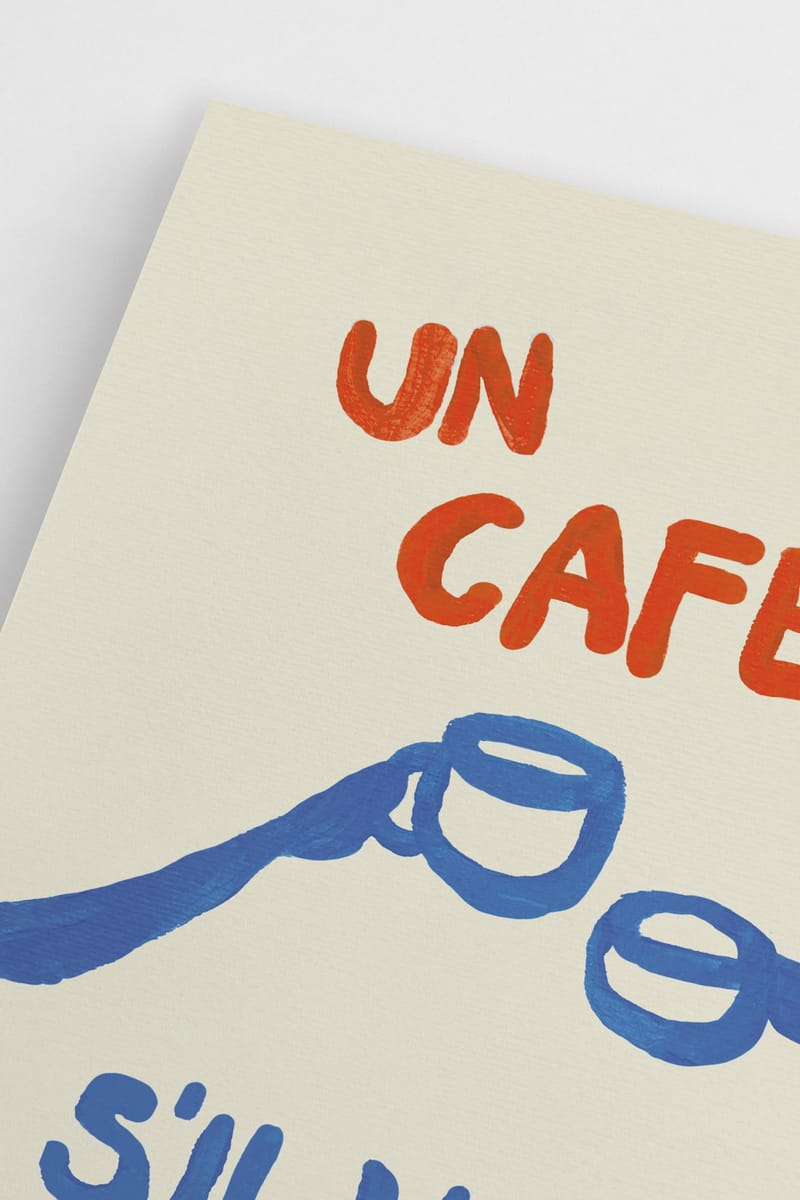Плакат H&M 30х40 см Un Cafe ракурс 3