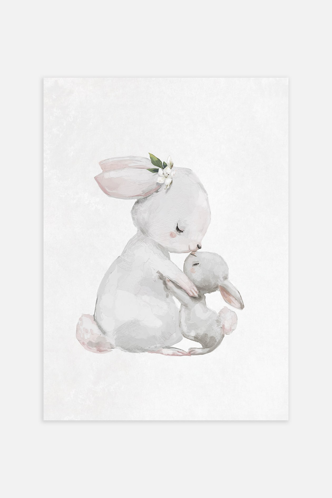 Плакат H&M 30х40 см Bunny Love ракурс 2