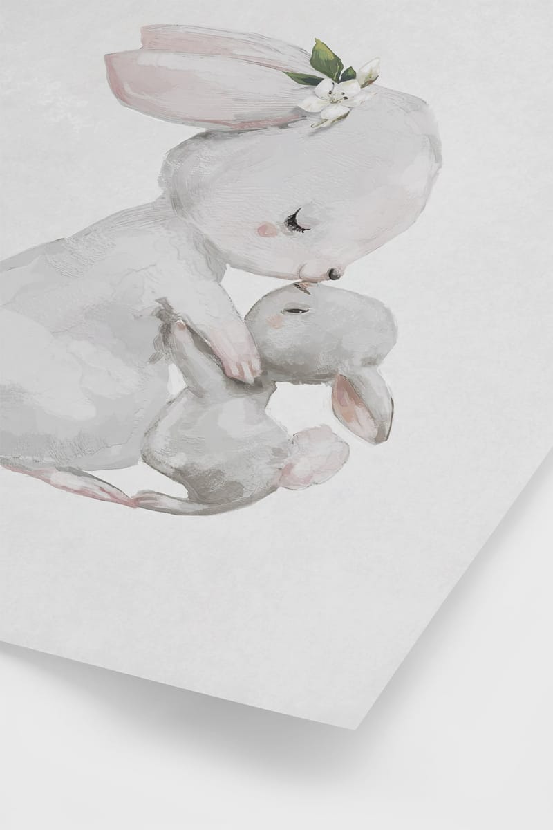 Плакат H&M 30х40 см Bunny Love