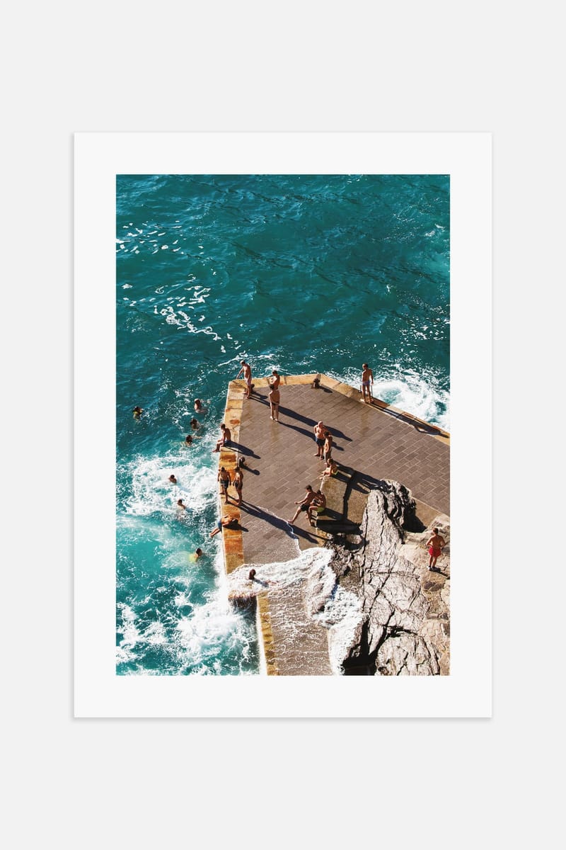 Плакат H&M 50х70 см Rocky Ocean Pier ракурс 2