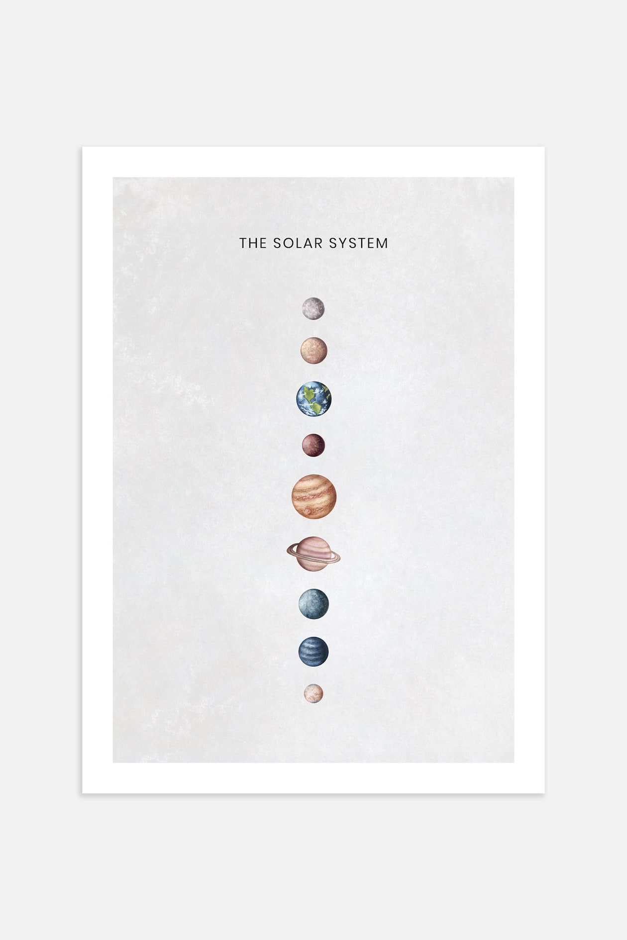 Плакат H&M 50х70 см Solar System ракурс 2