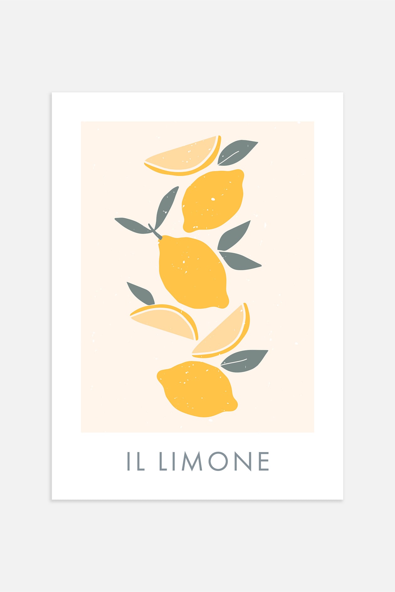 Плакат H&M 30х40 см Il Limone ракурс 2