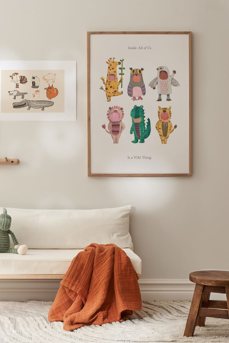Плакат H&M 50х70 см Wild Thing ракурс 3