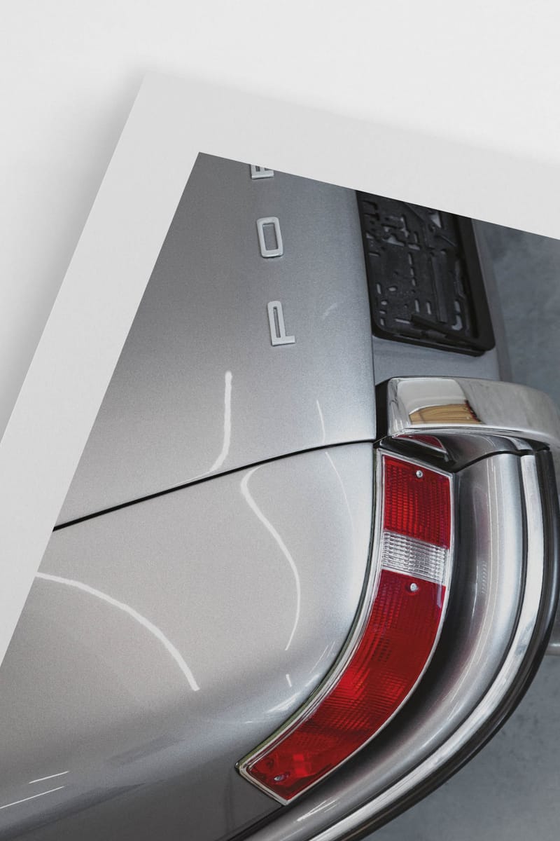 Плакат H&M 50х70 см 1969 Porsche ракурс 3