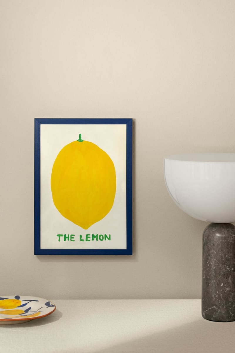 Плакат H&M 30х40 см The Lemon