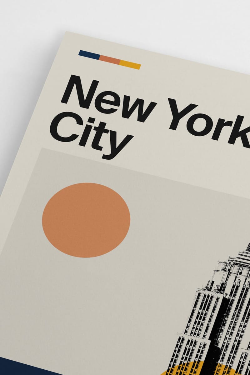 Плакат H&M 50х70 см New York City ракурс 3