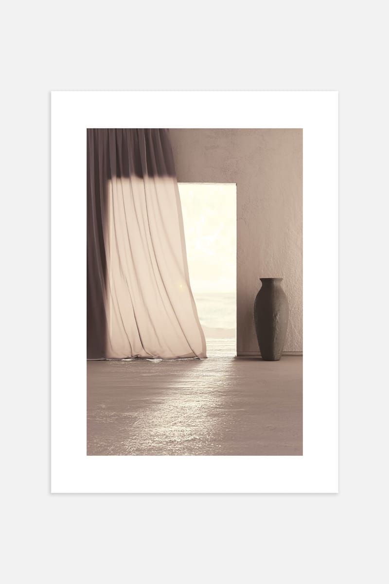 Плакат H&M 50х70 см дверного проема Beige Doorway ракурс 2