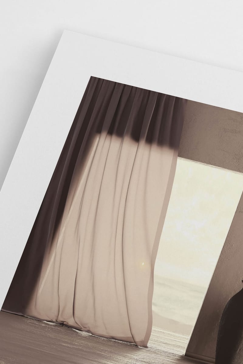 Плакат H&M 50х70 см дверного проема Beige Doorway ракурс 3