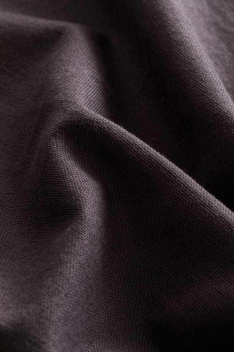 Салфетки из смеси текстиля и льна, 2 шт. H&M Цвет Темно-серый 40X40 см ракурс 3