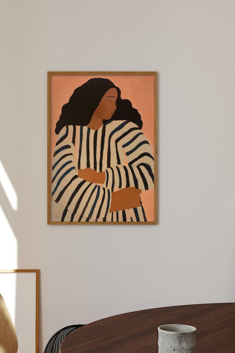 Плакат H&M 50X70 см Fomu Illustrations - Dont Worry 1