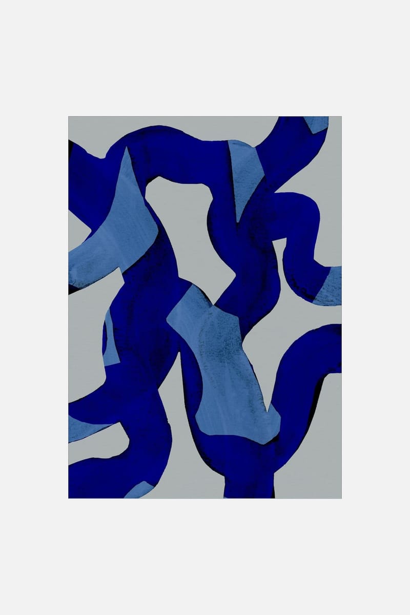 Плакат H&M 70X100 см Mareike Bohmer - Abstract Brush Strokes 65x ракурс 2