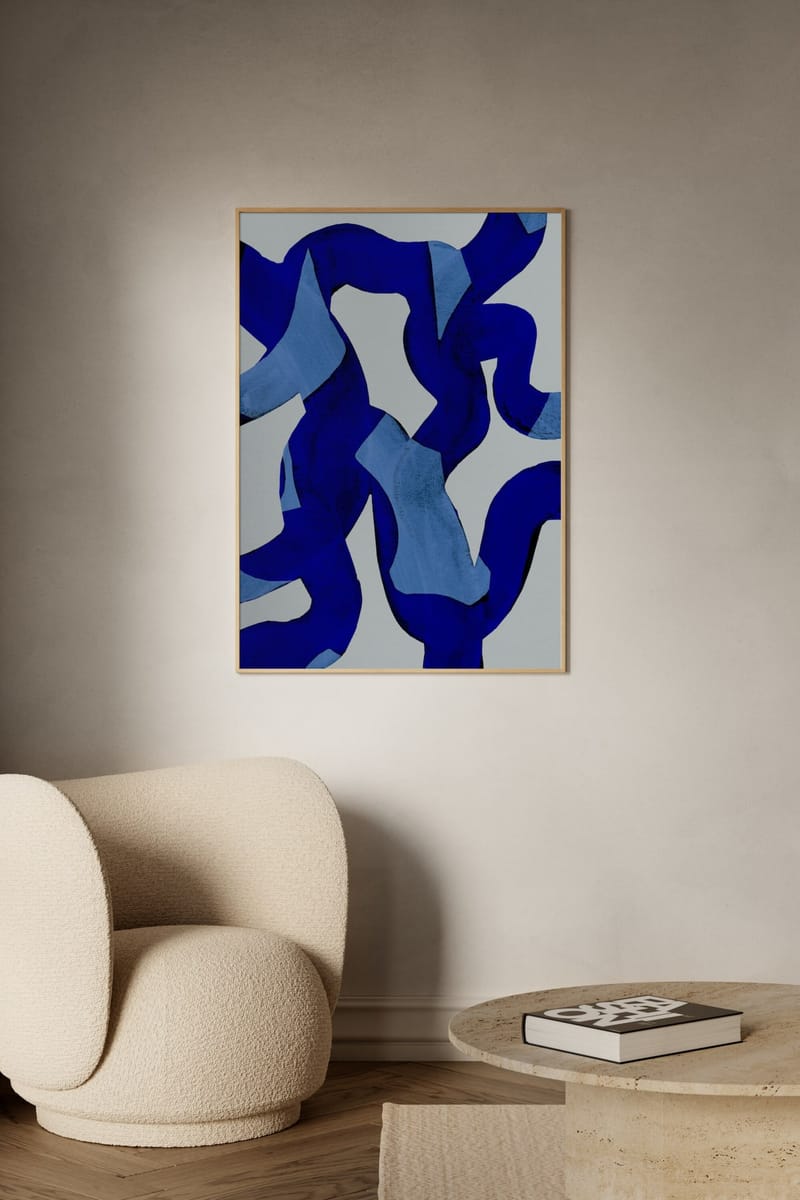 Плакат H&M 70X100 см Mareike Bohmer - Abstract Brush Strokes 65x