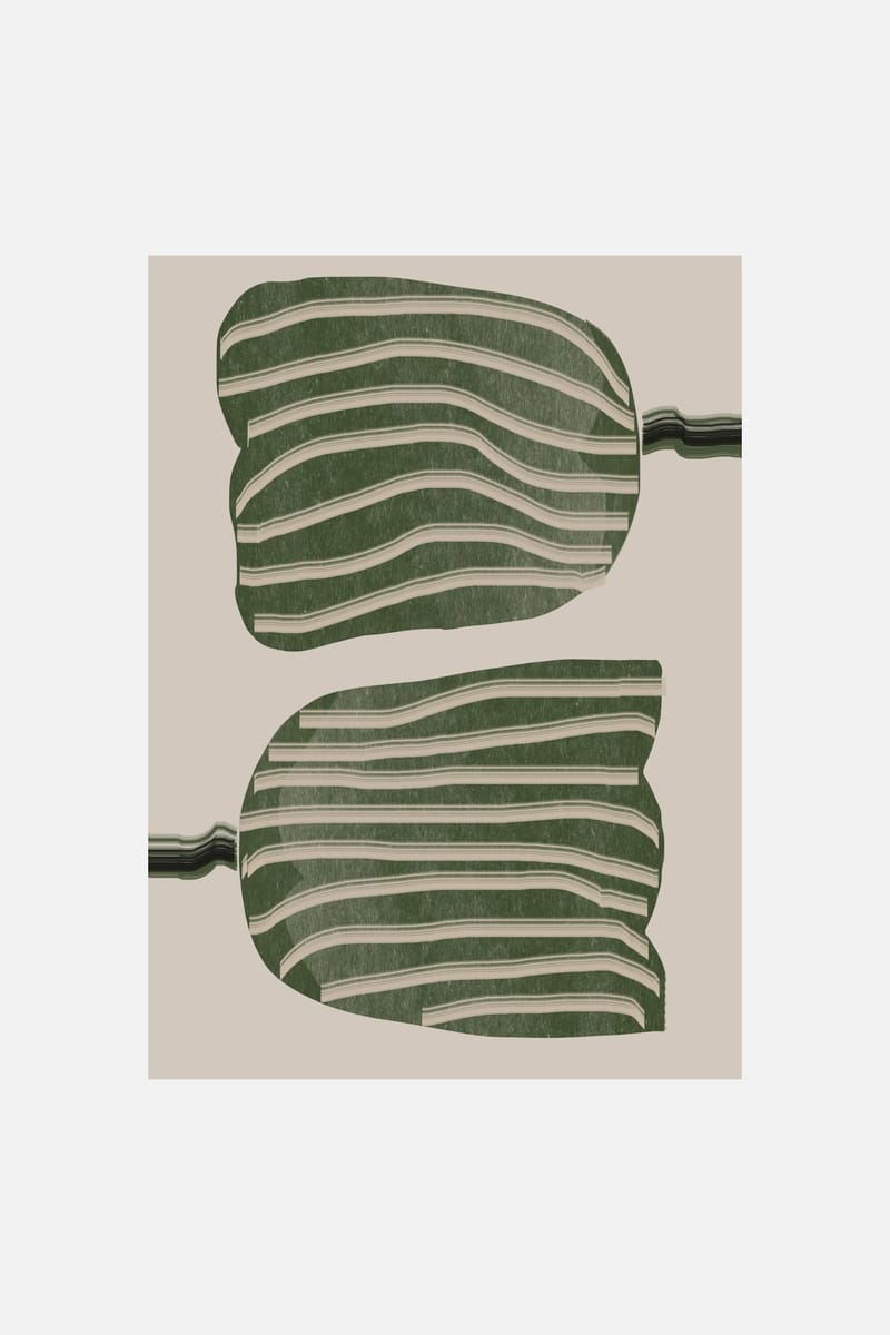 Плакат H&M 30х40 см The Miuus Studio - Abstract Tulips ракурс 2