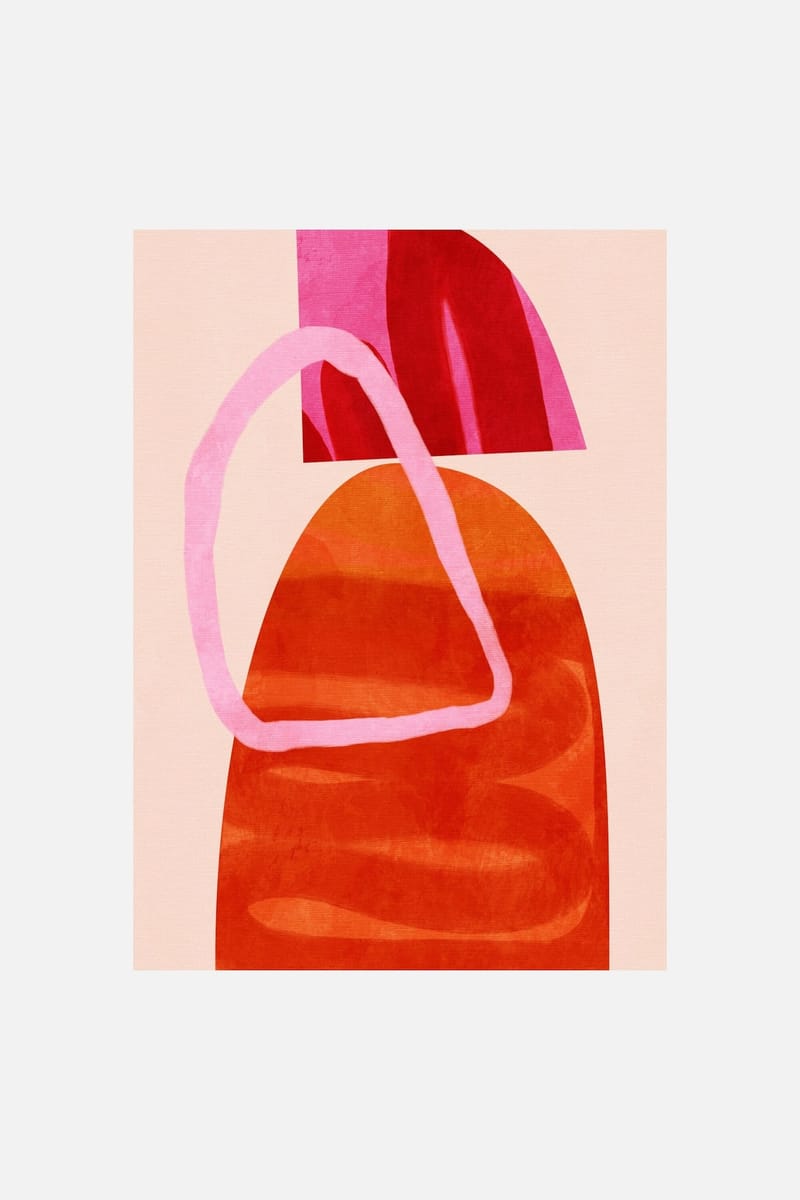 Плакат H&M 70X100 см Ana Rut Bre - Painted Lines ракурс 2