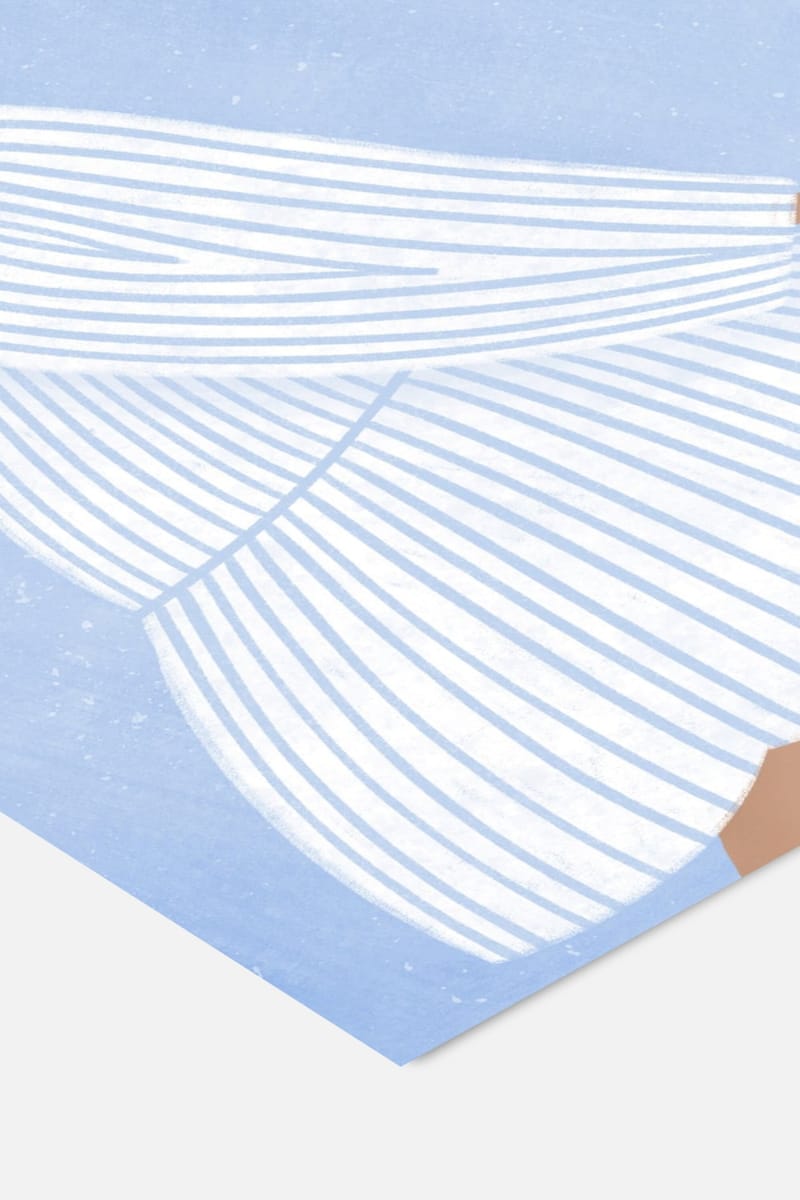 Плакат H&M 30х40 см Bea Muller - The Woman With The Blue Stripes ракурс 3