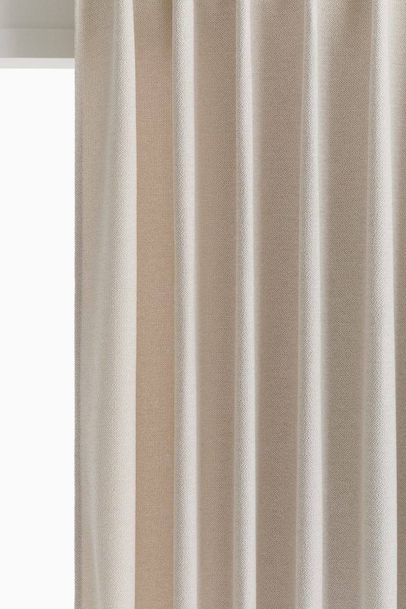 Упаковка из 2 штор-букле H&M цвет Бежевый 140X250 см