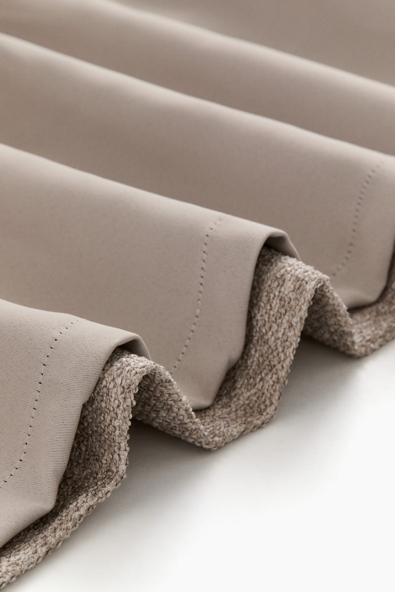 Широкая штора-букле, 1 шт. H&M Цвет Бежевый 250X250 см ракурс 3