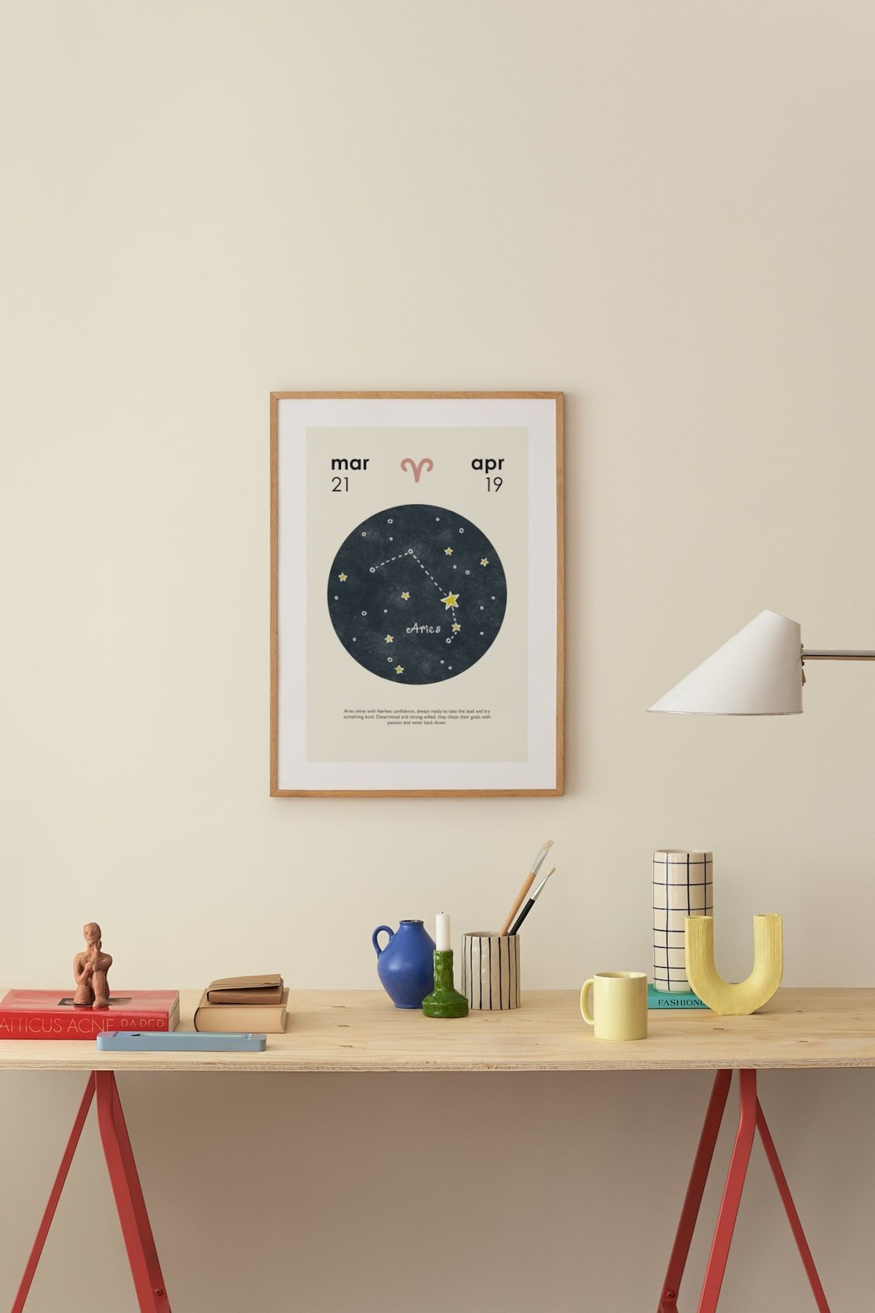 Плакат H&M Знаки зодиака 50X70 см Овен
