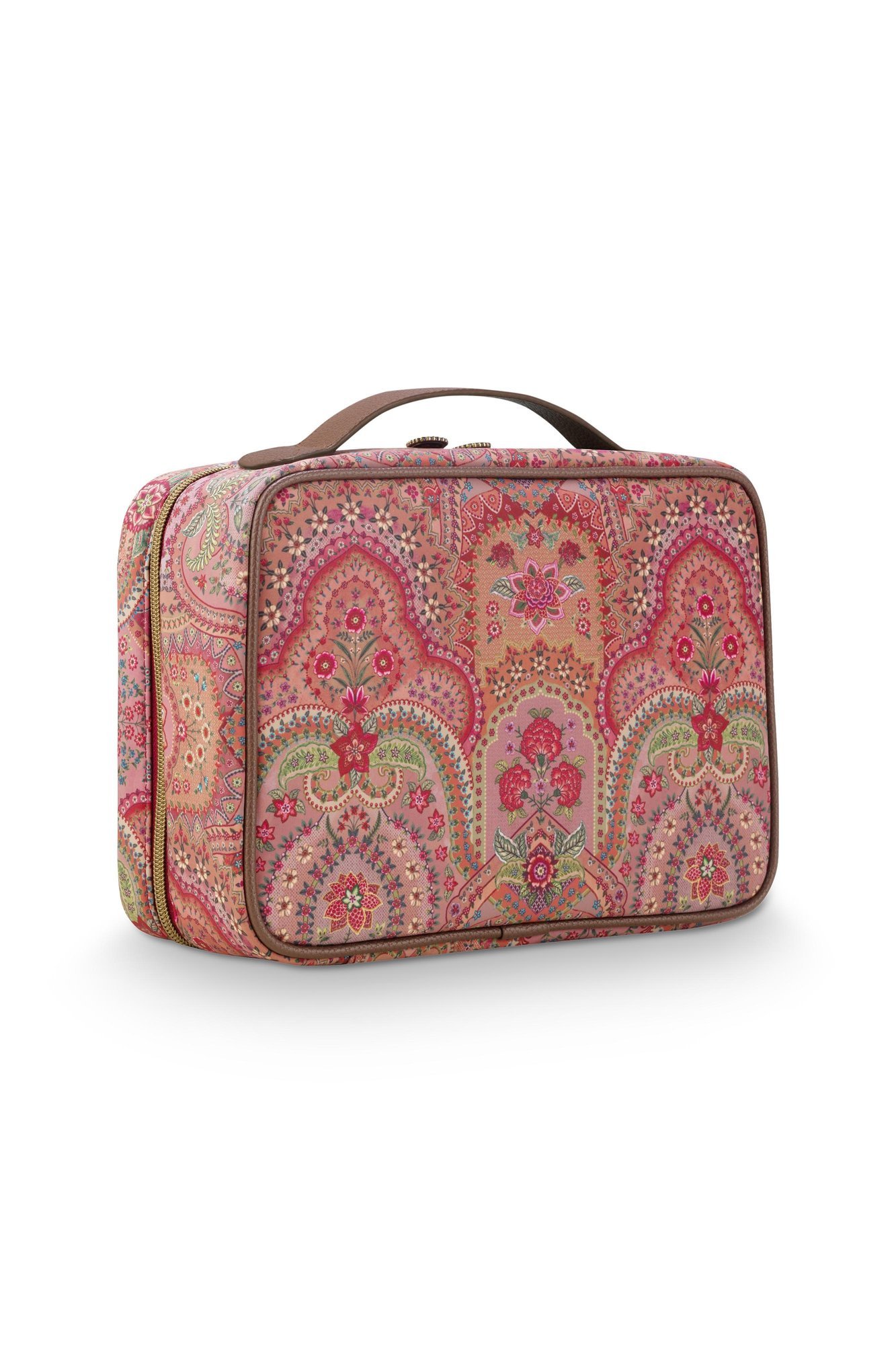Косметичка бьюти-кейс Casey Jabali Red, 4 л ракурс 3