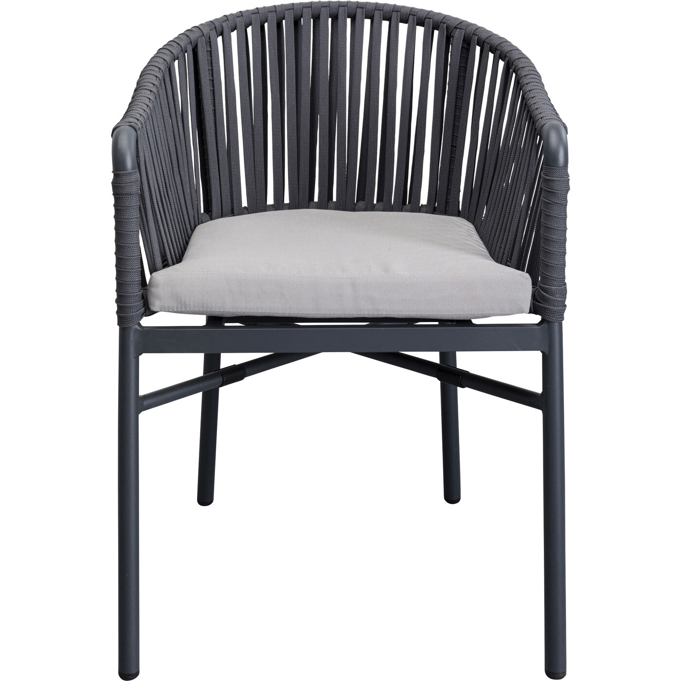 Стул с подлокотниками Santanyi Dark Grey ракурс 2