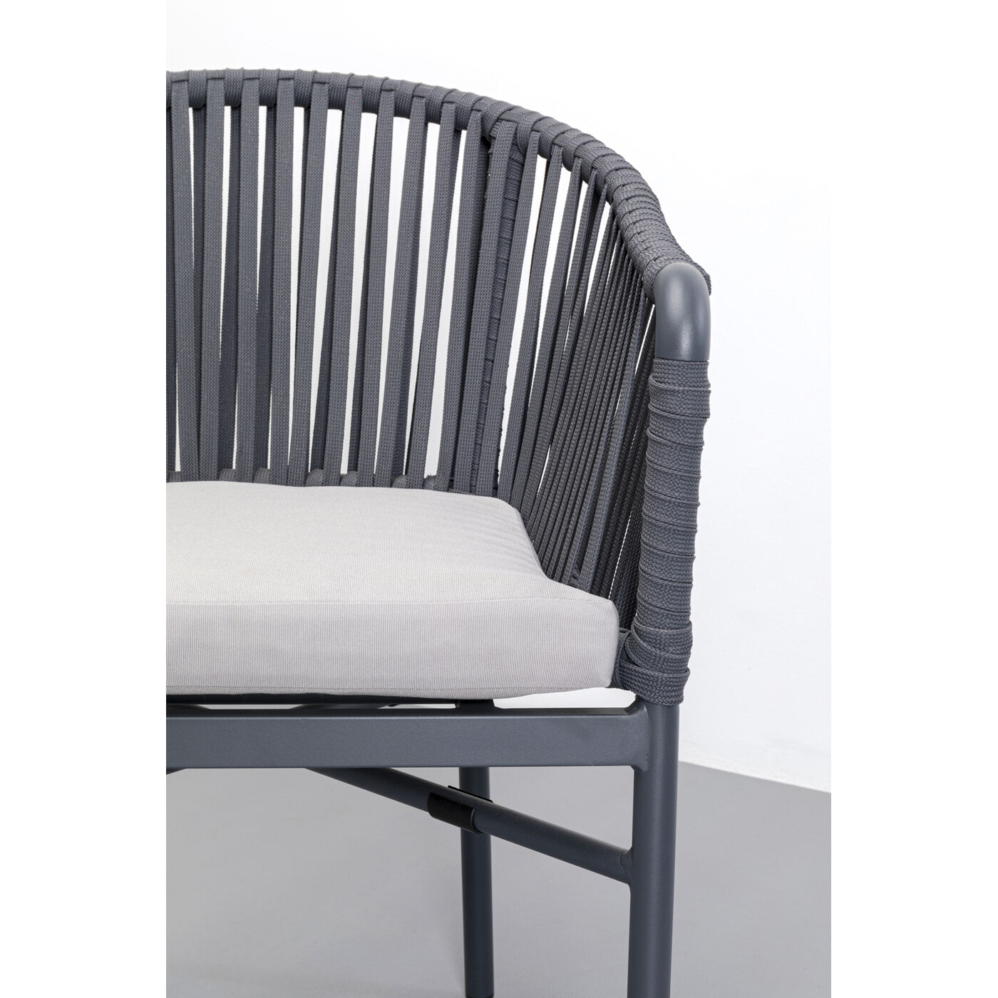 Стул с подлокотниками Santanyi Dark Grey ракурс 5