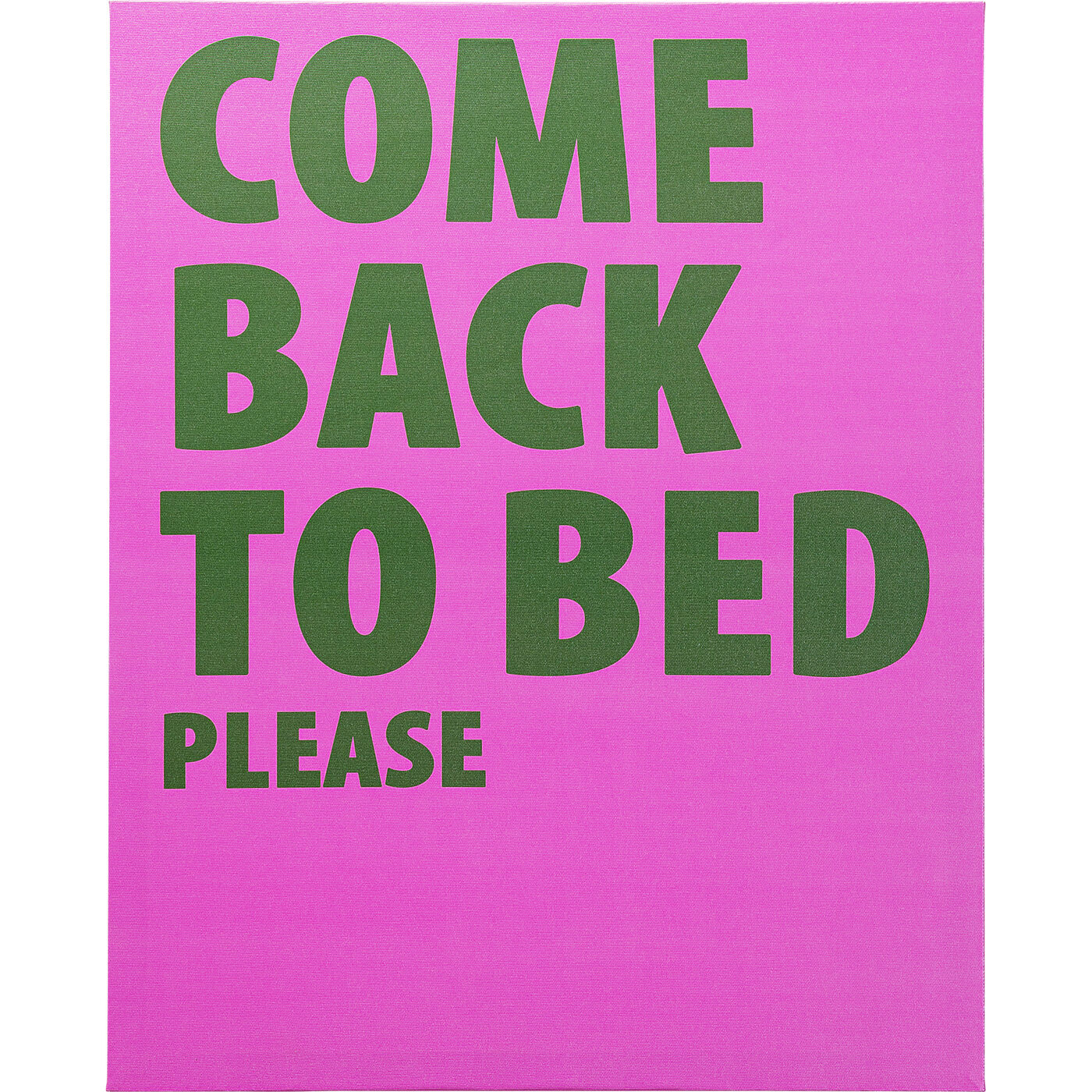 Картина в раме Come Back To Bed, 40x50 см