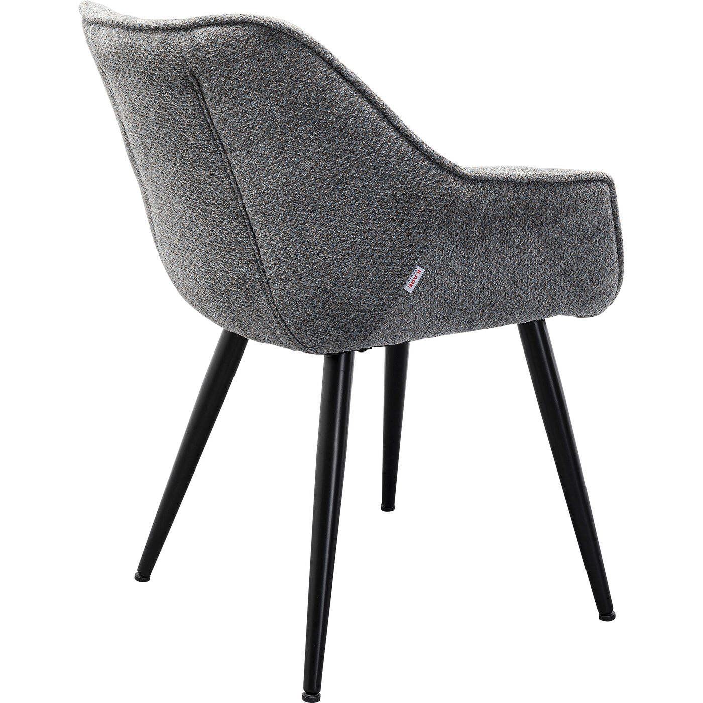 Стул с подлокотниками Thelma Melange Grey ракурс 8