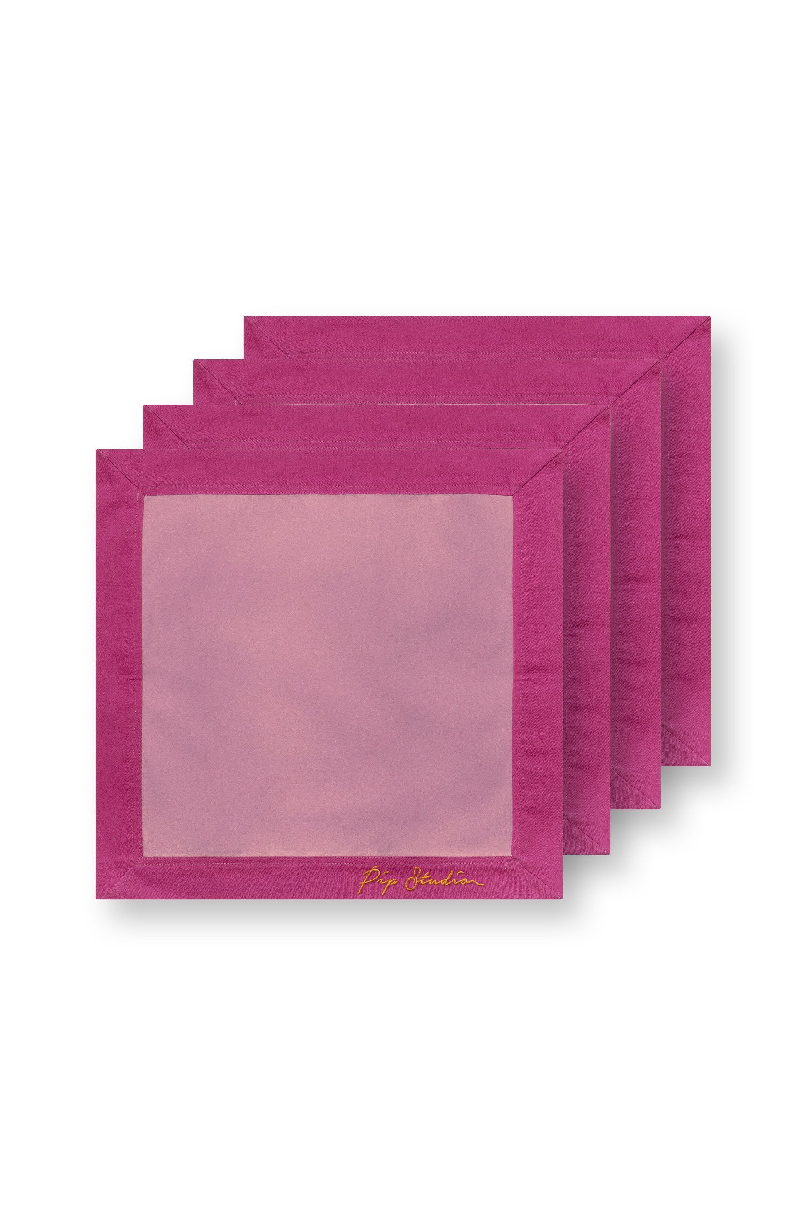 Набор салфеток сервировочных (4 шт.) Pip's Deerest Darling Pink ракурс 2