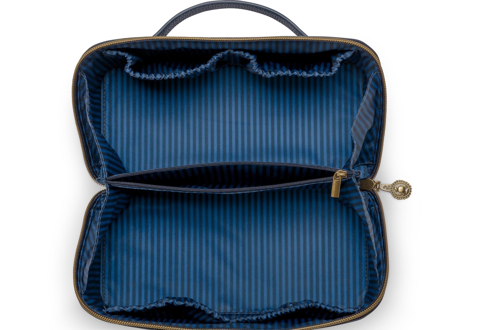 Косметичка средняя Cyrille Quilted Daisy Dreams Blue, 4,5 л, 23,5х10,5х11 ракурс 4