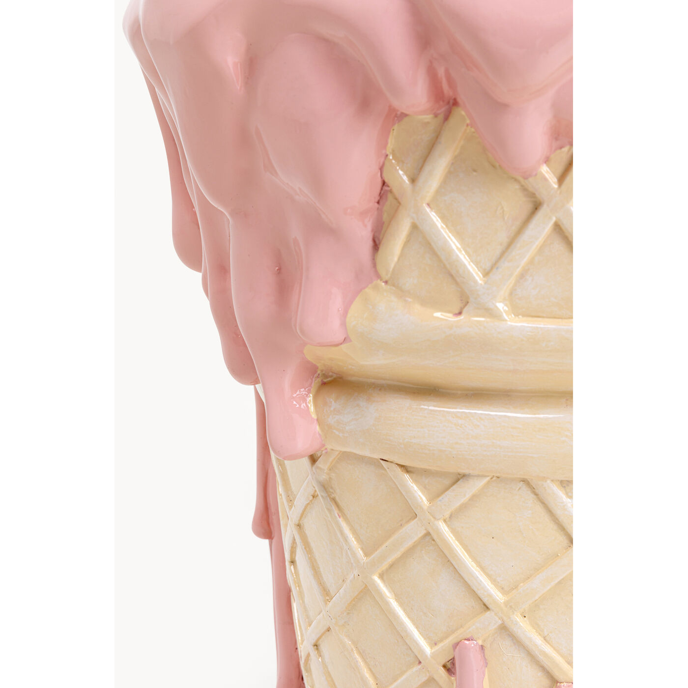 Пуф Ice Cream Pink, Ø37 см