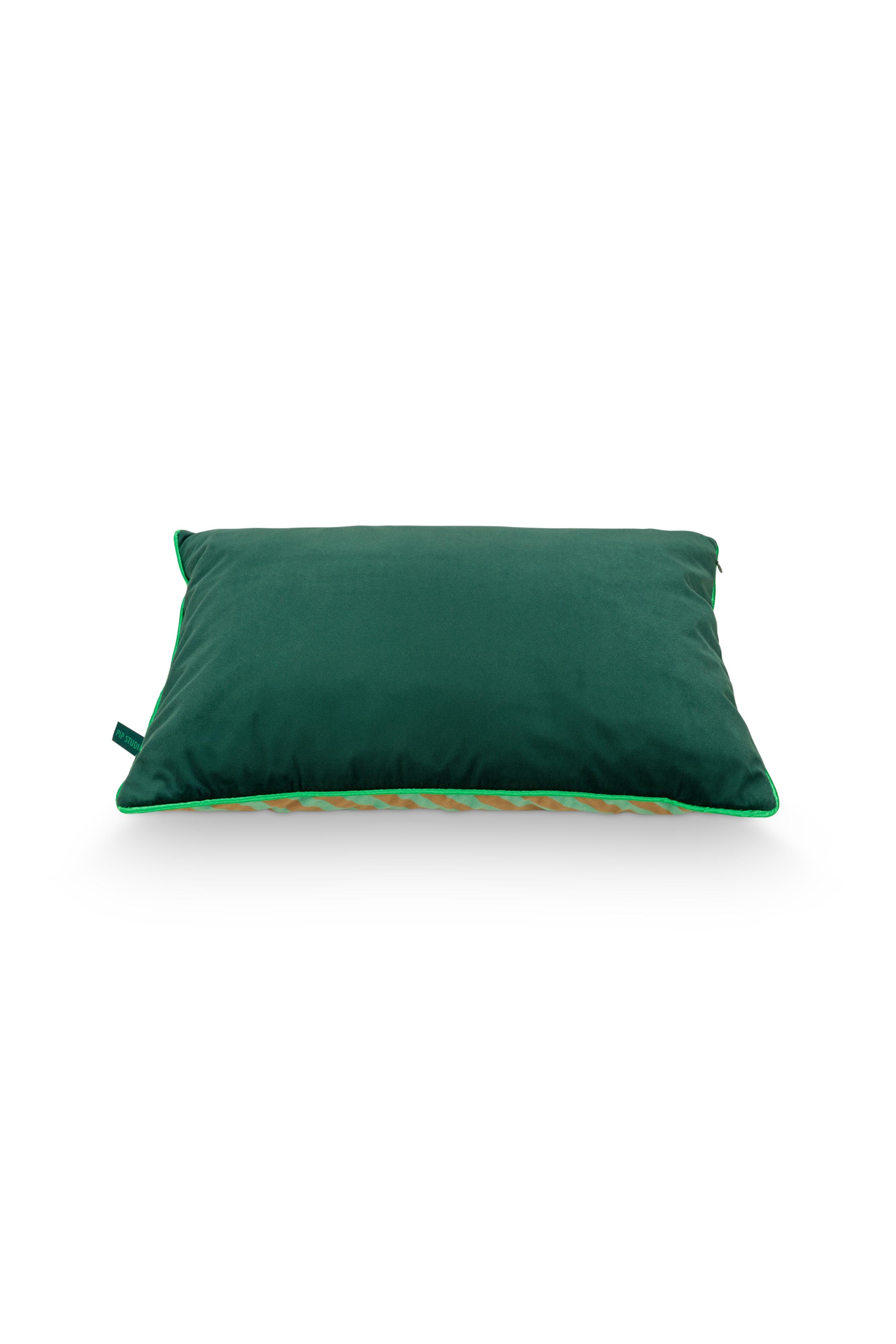 Подушка декоративная Block Stripes Green ракурс 5