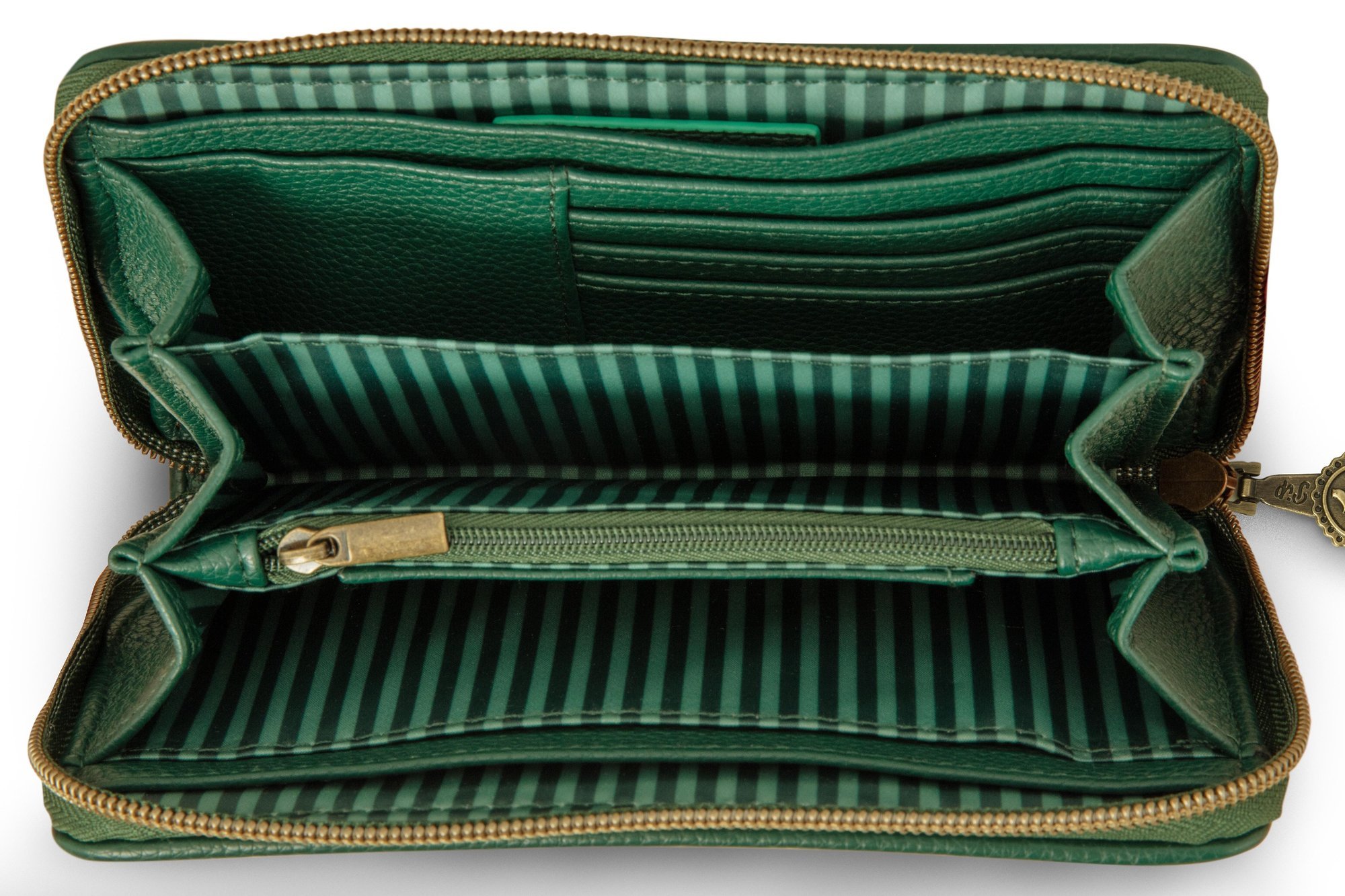 Кошелек Willow Stripe Green, 18х3х11 см