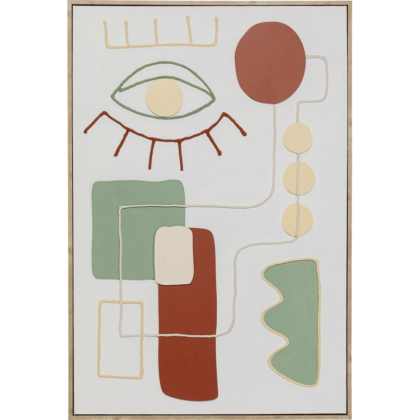 Картина на холсте Art Eye Left, 60x90 см
