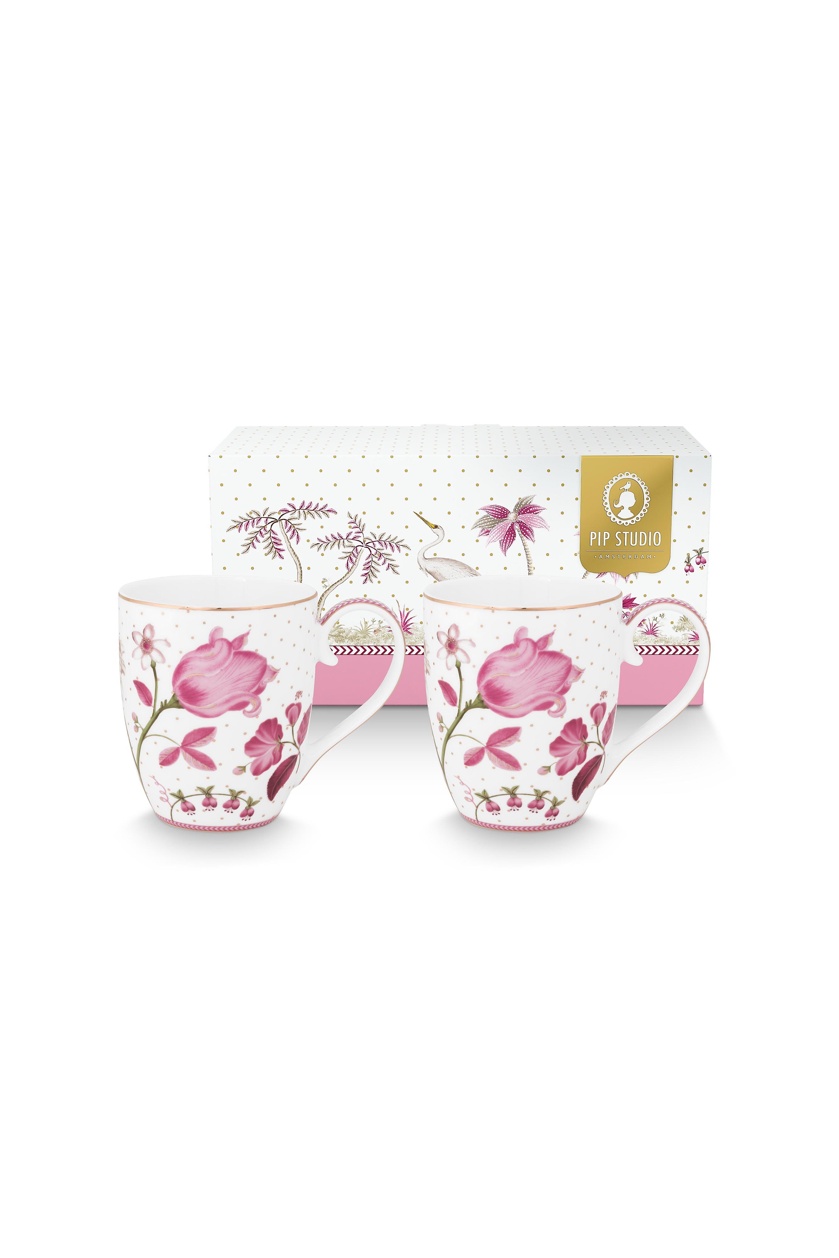 Набор кружек XL (2 шт.) Jolie Tulip Pink ракурс 2