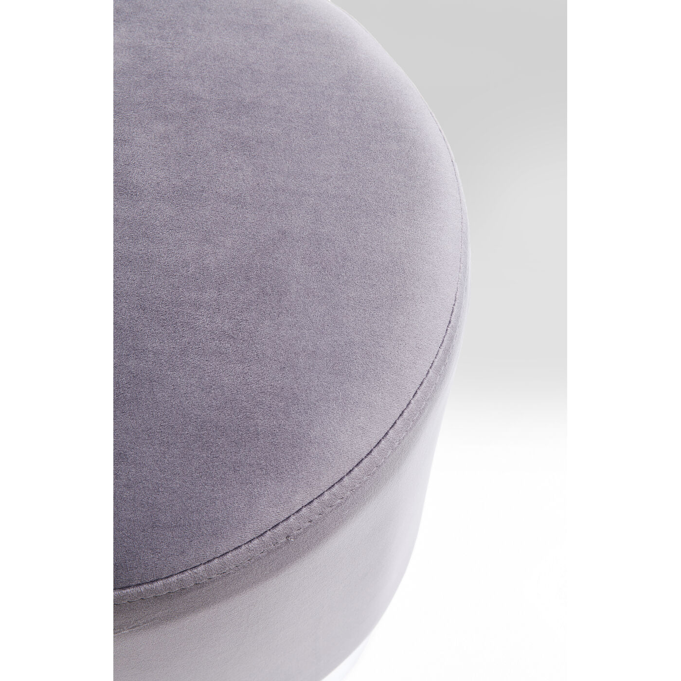 Пуф Cherry Light Grey Silver, Ø35 см