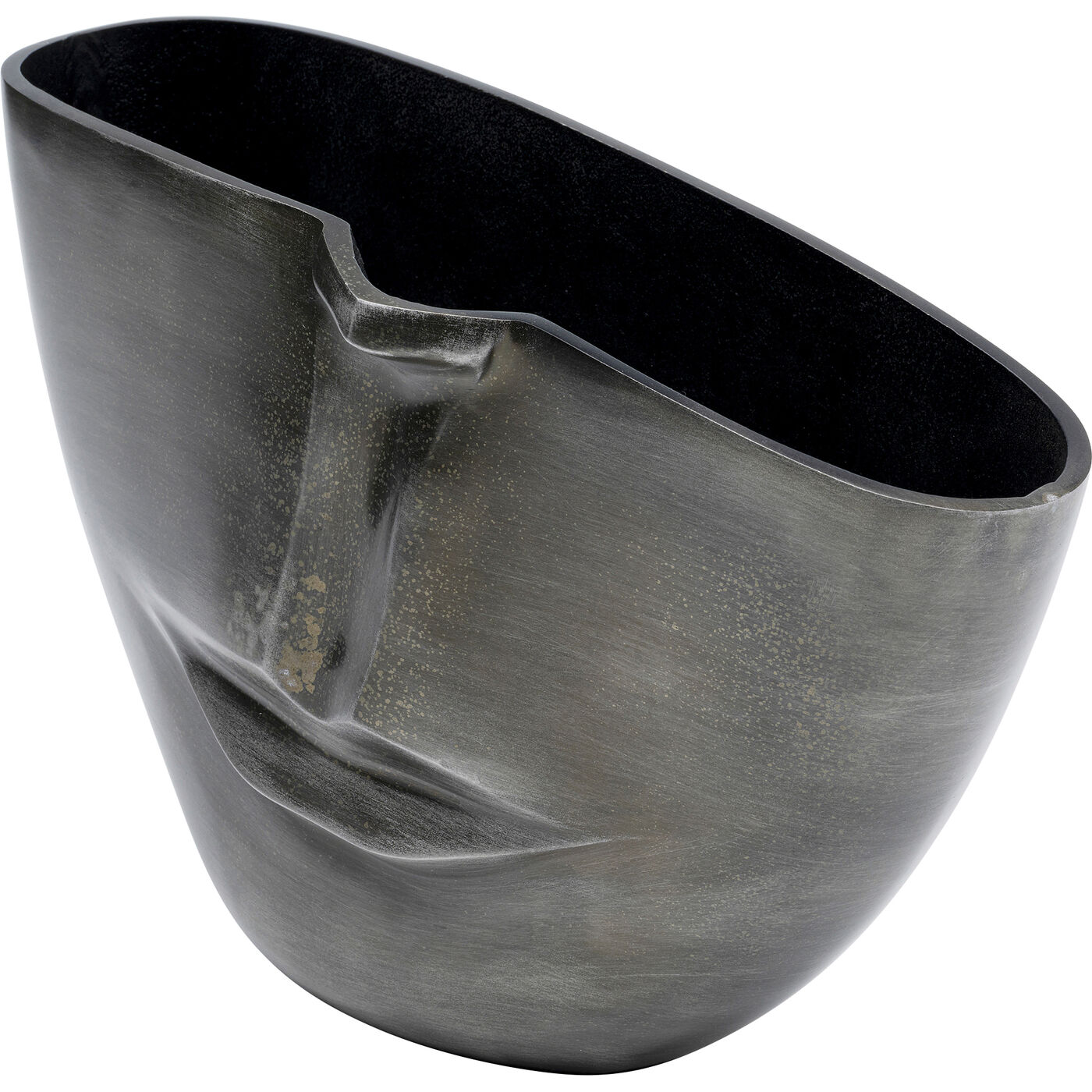 Ваза Half Face Anthracite ракурс 4