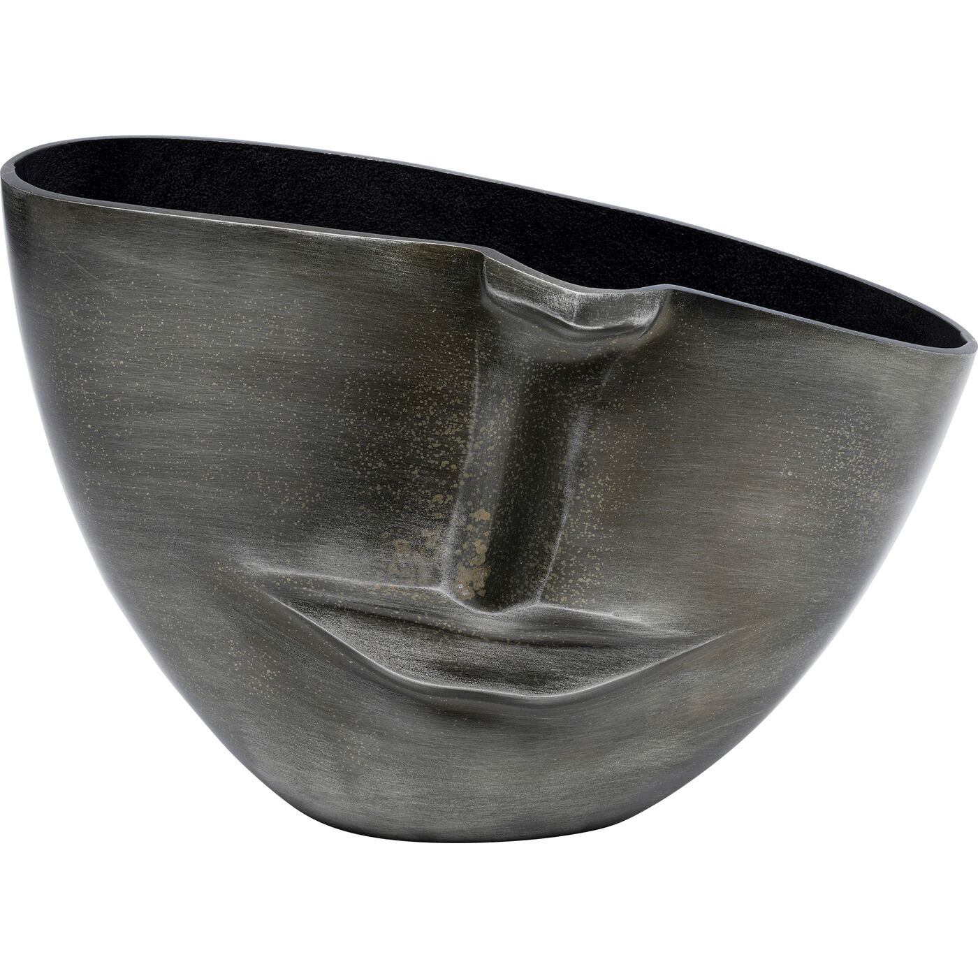 Ваза Half Face Anthracite ракурс 2