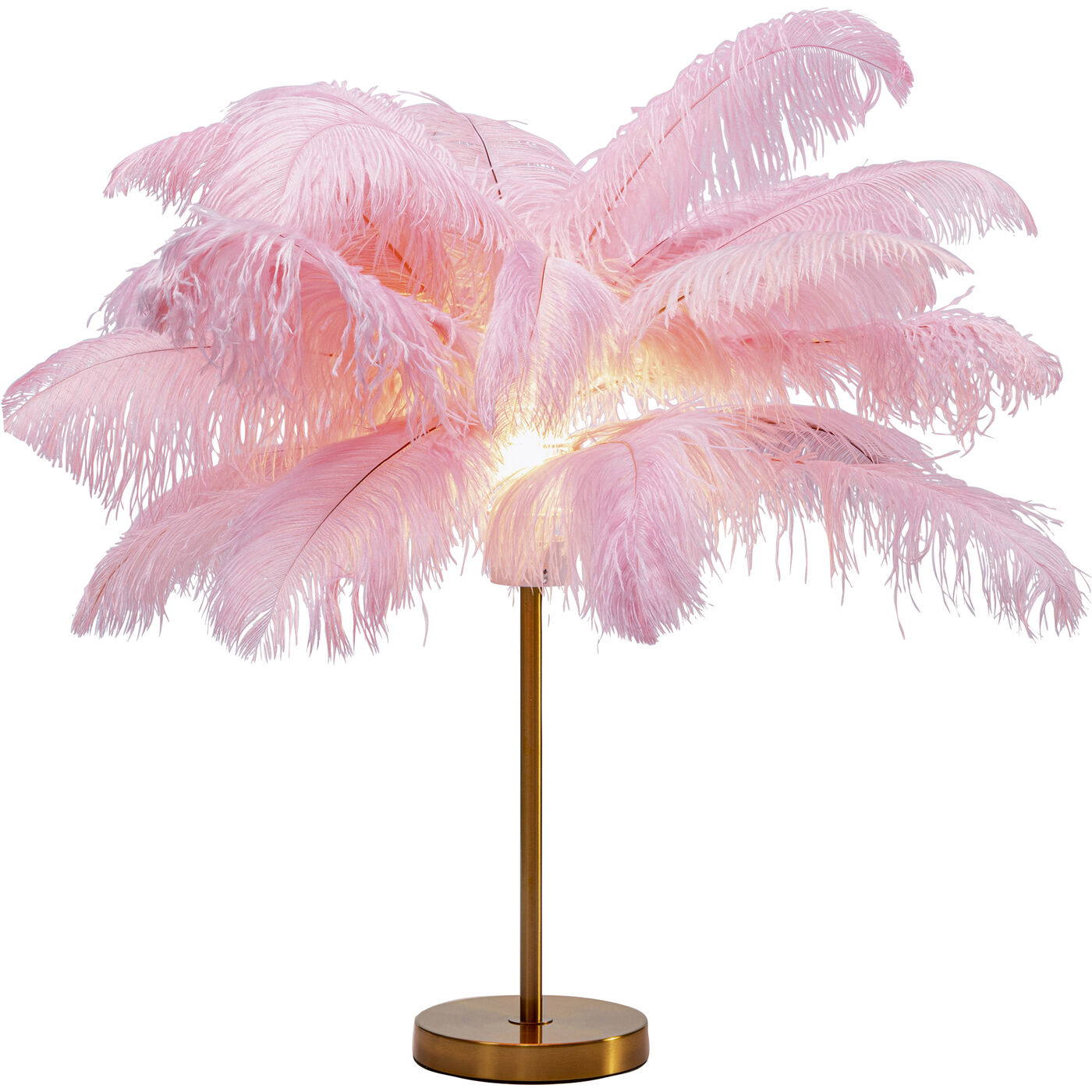 Светильник настольный Feather Palm Pink ракурс 2