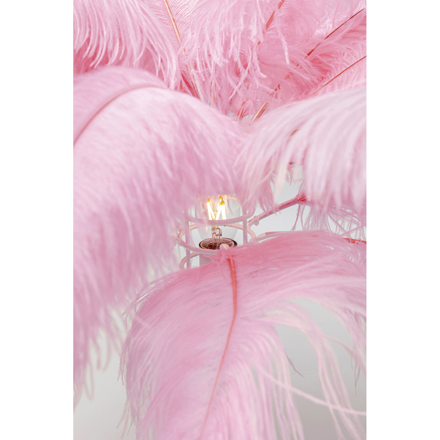 Светильник настольный Feather Palm Pink, 60 см