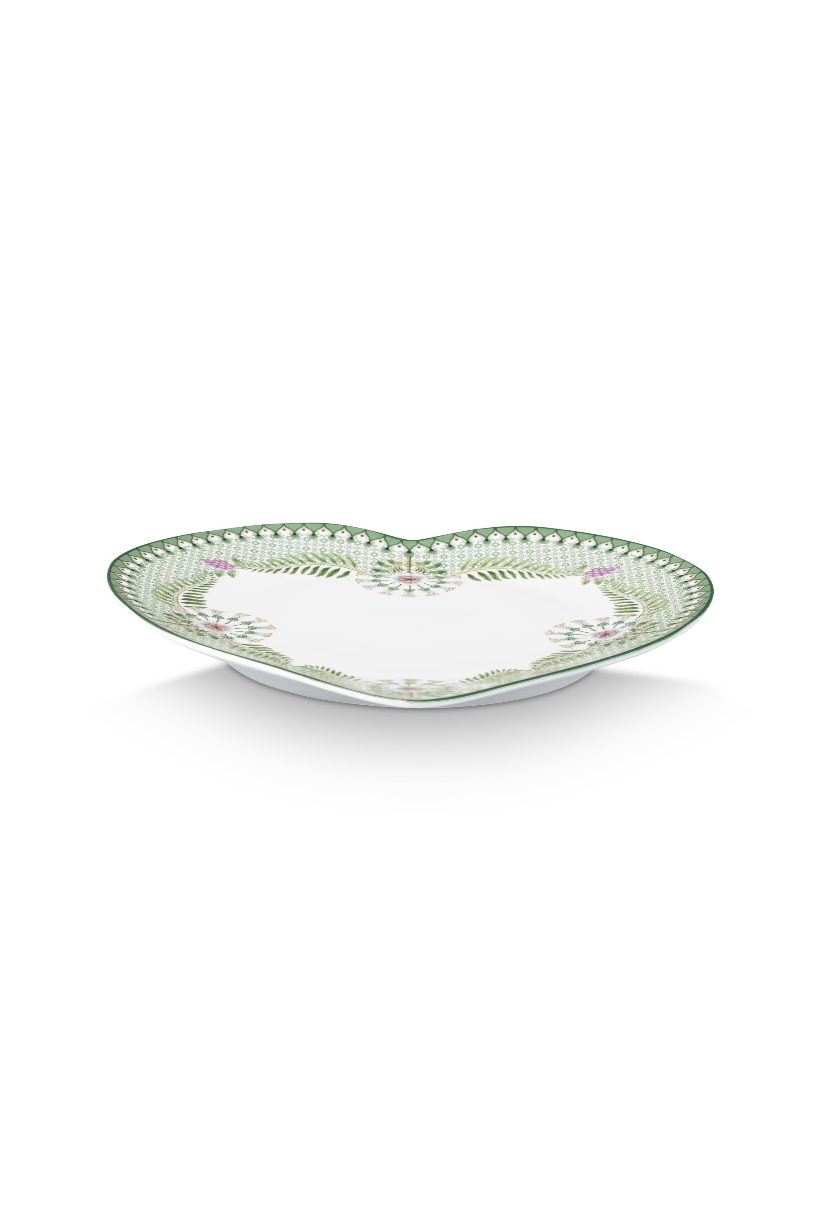 Набор тарелок в форме сердца (2 шт.) Lily&Lotus Light Green ракурс 7
